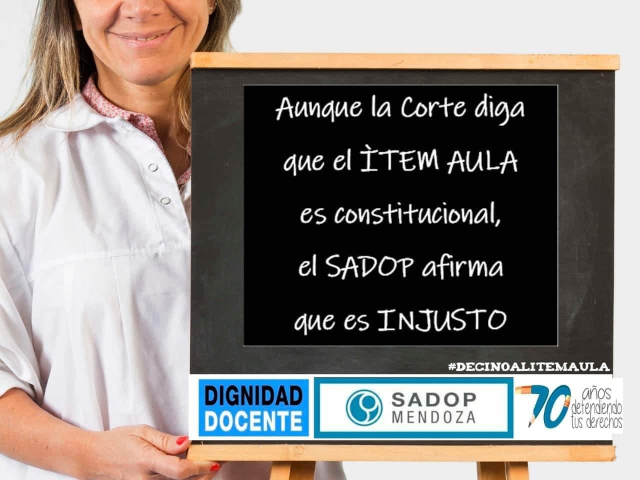 En este momento estás viendo INJUSTICIA PARA EL ÍTEM AULA