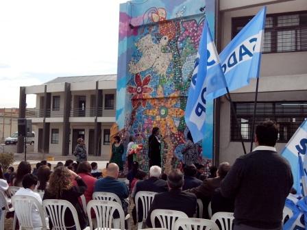En este momento estás viendo Inauguración del Mural por los Derechos Humanos