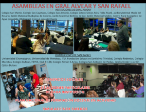 Lee más sobre el artículo Asambleas en San Rafael y General Alvear