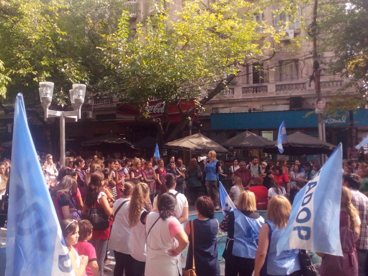 En este momento estás viendo LOS DOCENTES PRIVADOS DE MENDOZA, REPRESENTADOS POR EL SADOP CONTINÚAN SU PLAN DE LUCHA