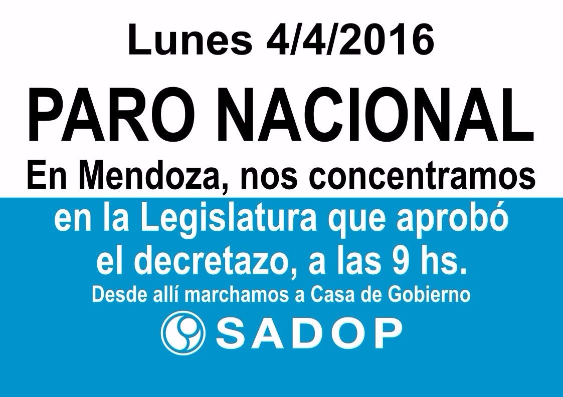 En este momento estás viendo POR LA DEROGACIÓN DEL DECRETO LEY 8.847